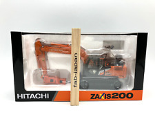 HITACHI Japan ZX200-7 Miniature Hydraulic Excavator Breaker Model 1:50 Scale