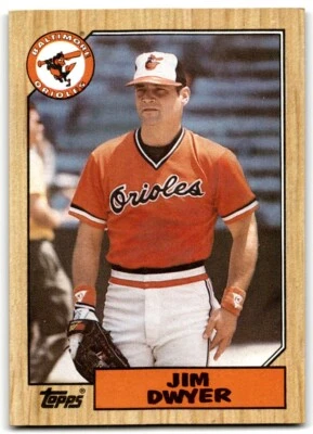 1987 Topps Jim Dwyer a Baltimore Orioles #246 - Image 1 of 2