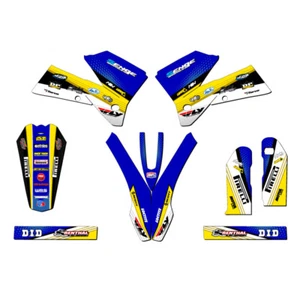 2005-2007 EXC RICOCHET Blue Senge Graphics Kit Compatible with KTM - Picture 1 of 4