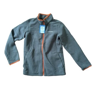 NWT Columbia Jacket Rugged Ridge Sherpa Full Zip Size Youth Large - Picture 1 of 7