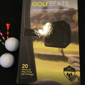 Press Play Golf Beats Mounted Wireless Golf Cart Speaker - Picture 1 of 4