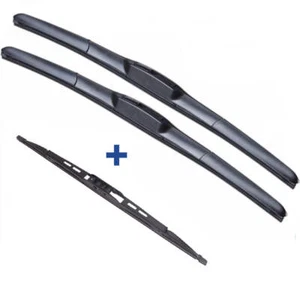 Braumach Front Rear Wiper Blades HYBRID for Ford Telstar AX AY Hatch 1992-1996 - Picture 1 of 10
