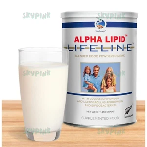 Leche en Polvo Calostro Alfa Lípido Línea de Vida Mezcla Energía Inmunidad Original 450g - Imagen 1 de 12