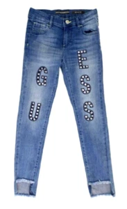 Guess Girl's / Young Women's Jeans Skinny Fit Size 8 (23" waist 23.5" inseam) - Picture 1 of 8