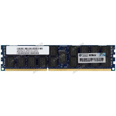 HP 16GB PC3L-10600R RDIMM 647901-B21 664692-001 647653-081 HPE Server Memory RAM - Image 1 of 2
