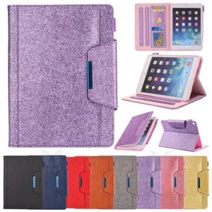 Für iPad 5/6/7/8/9/10. Mini Air Pro 10,5" 11" Business Leder Stand tasche Hülle - Bild 1 von 51