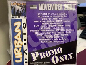 PROMO ONLY URBAN RADIO CD NOVEMBER 2001 NEW - Picture 1 of 2