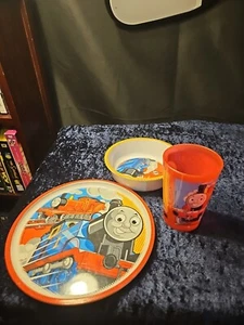Zak Thomas The Train Set Plate And Bolw And Cup Well Taken Care Of @Y - Picture 1 of 8