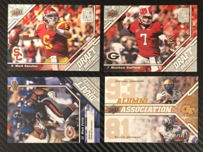 2009 Upper Deck NFL Draft Edition Football Cards Lot You Pick - Image 1 of 2