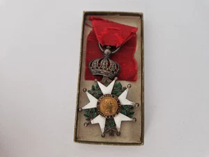 Medalla Francesa - Legión de Honnor Plata Oro - Medalla - Imagen 1 de 5