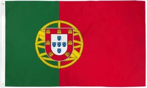 "PORTUGAL" flag 2x3 ft polyester banner sign Portuguese European EU UN - Picture 1 of 8