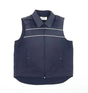 Liz Golf Womens Blue Gilet Waistcoat Size S Zip - Picture 1 of 10