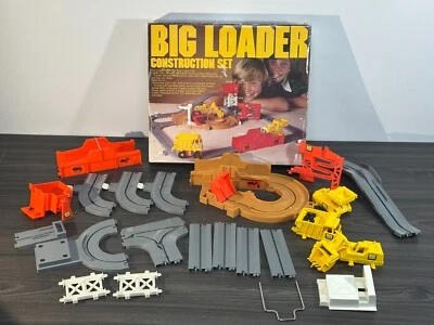 Tomy Big Loader 1977 construcción falta el chasis motorizado Foto 1 de 4