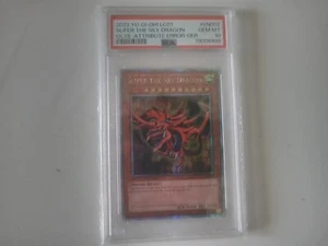 PSA 10 Yu-Gi-Oh Slifer the Sky Dragon LC01-EN002 25th Anniversary Secret Rare - Picture 1 of 2
