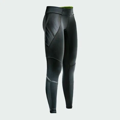 NWT Storelli Womens Black Soccer Anti-Abrasion Bodyshield Leggings Pants S,XS,M