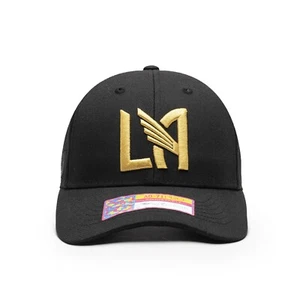 Los Angeles Football Club 'Standard' Adjustable Hat by Fan Ink - Black MLS - Picture 1 of 5