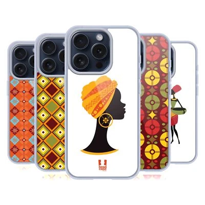 HEAD CASE DESIGNS AFRICAN PATTERN SERIES 1 SOFT GEL CASE FOR APPLE iPHONE PHONES - Image 1 of 4