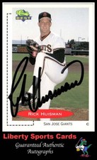 1991 Classic Best Rick Huisman #32 Authentic Autographed Card San Jose Giants