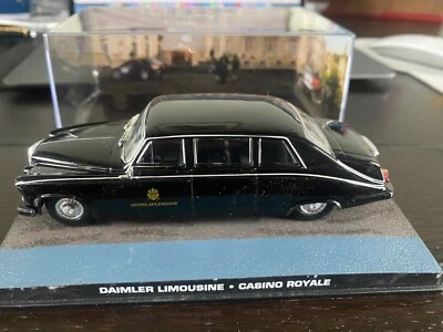 JAMES BOND COLLECTIONS  1:43 DAIMLER CHAFFEUR LIMOUSINE MIB ORIGINAL CONDITIONS - Immagine 1 di 4