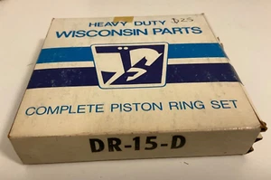 Wisconsin DR15D DR-15-D  Piston Ring Set for 1 Piston OEM Genuine - Picture 1 of 1