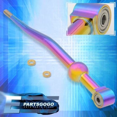 For 88-00 Civic CRX DelSol JDM Dual Bend MT Manual Short Throw Shifter Lever Neo - Image 1 of 2