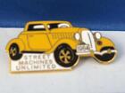 Street Machines Unlimited 1984 Pin Vintage Muscle Car Race Fan Souvenir Rat Rod