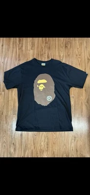 BAPE ABC Brown Big Ape Head T-shirt | A Bathing Ape Size: 2XL (Pre-owned) CLEAN - Image 1 of 3