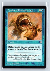 SYMBOL OF UNSUMMONING – MTG Magic the Gathering Card – Portal – Common - Picture 1 of 6