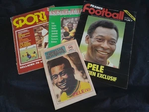PELÉ magazines with covers of the great king of football!!!  - Picture 1 of 20