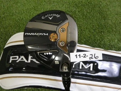 Callaway Paradym Triple Diamond 18* 5 Wood Ventus TR Black VeloCore 6 Stiff HC  - Image 1 of 4