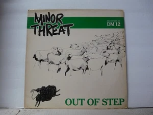 EXC   MINOR THREAT  "Out Of Step" LP FROM 1983 1ST GERMAN PRESS      H - Bild 1 von 4