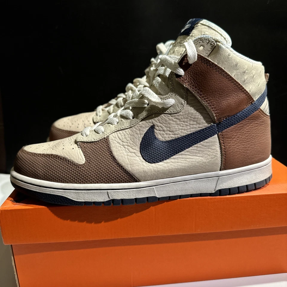 2007 Nike Dunk High Premium ‘Rustic’ Men’s Size 10.5 US [316424-241] Vintage - Image 1 of 4