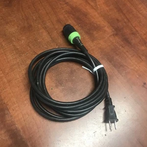 Used Genuine Festool - 12 Foot Long Festool ES 125 EQ Orbital Sander Cord ONLY - Picture 1 of 7
