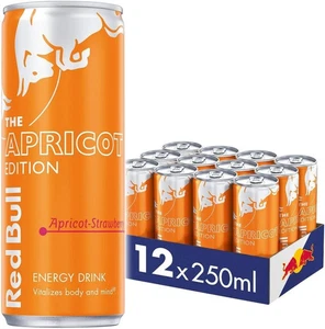 250ml x 12 Red Bull Apricot Edition - Picture 1 of 1