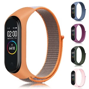 Bracelet pour Mi Band 3 4 5 6 Silicone Nylon Résistant à l'Eau - Zdjęcie 1 z 17