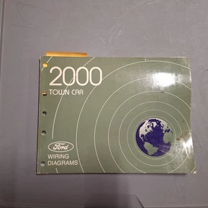 2000 Ford Town Car Wiring Diagram FCS-12119-00 OEM FACTORY PAPERBACK - Picture 1 of 9