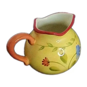 Pfaltzgraff Napoli Milchkännchen 16 Unzen Handbemalt, italienisches Volksgeschirr. Kleiner Krug - Bild 1 von 6