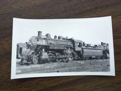 ST247 Steam Train Photo Vintage SP Southern Pacific ENGINE 2592, 1954 - Image 1 of 2