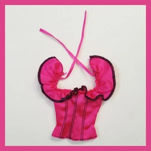 Barbie Fashionistas Clutch 1 Wave Raquelle Doll 2011 Pink Ruffle Top - Picture 1 of 3