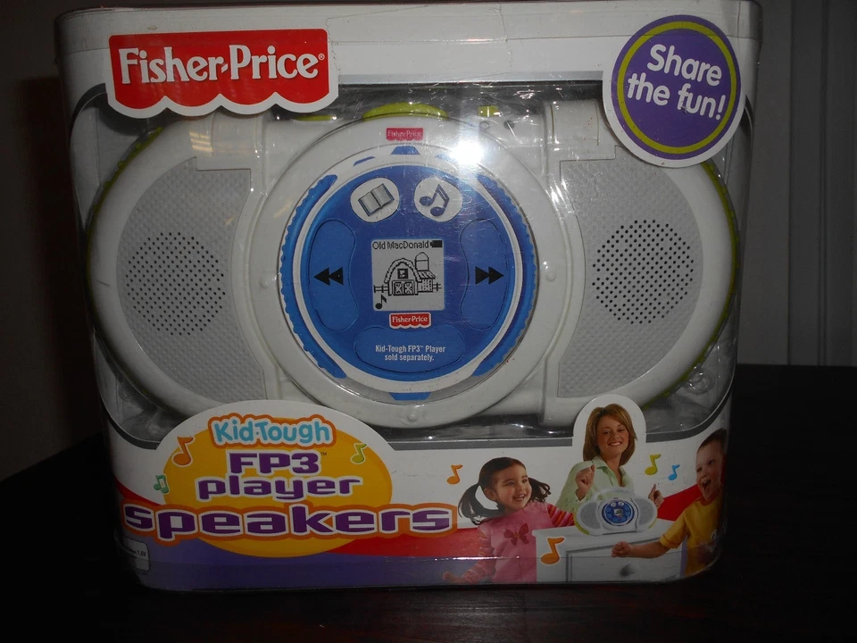 ALTAVOCES FP3 RESISTENTES PARA NIÑOS FISHER PRICE...TOTALMENTE NUEVOS Foto 1 de 2