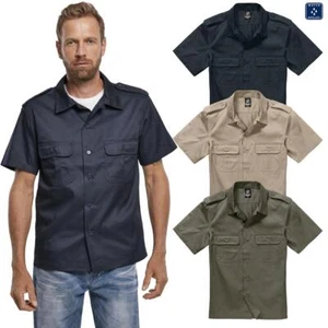 Brandit short Sleeves US Shirt short Sleeve Military Outdoor Men Rain S-7XL - Bild 1 von 51