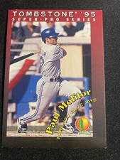 1995 Tombstone Pizza Super-Pro Series #12 Paul Molitor - $1.99+.99c shipping