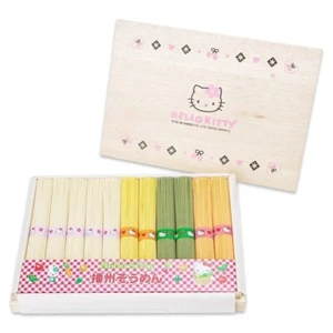 (ASK availability first)SANRIO Hello Kitty 4-Color Somen Noodle Set new - Picture 1 of 4