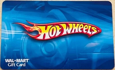 WALMART Gift Card 2005 HOT WHEELS Mattel Collectible No Cash Value VL-2543 - Image 1 of 2