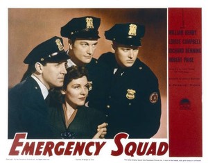 Emergency Squad Lobby Card Robert Paige Richard Denning Loui - 1940 Movie Photo