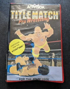 Atari 2600 Title Match Pro Wrestling *fehlendes Handbuch* getestet Activision - Bild 1 von 8