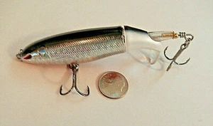 Señuelo de pesca JB306 1/2 oz hélice 4", en comparación con Whopper Plopper, 3 ojos, envío a EE. UU. - Imagen 1 de 3
