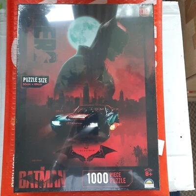 CROWN DC THE BATMAN MOVIE 1000 Piece Jigsaw Puzzle (50cm x 69cm) BNIB SEALED - image 1 of 4