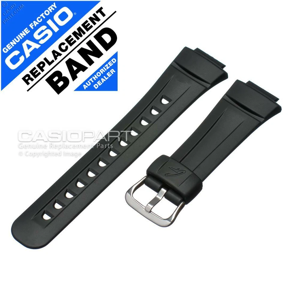 Casio G-shock Watch Band Black Rubber 16mm G-2900 G-2900bt