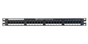 Panduit VP24382TV25Y 24-Port Voice Patch Panel with 24 RJ45-Port Wired to One - Picture 1 of 1